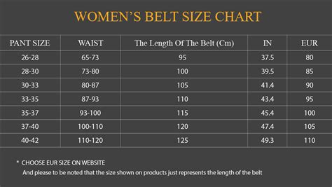 chanel belt sizes